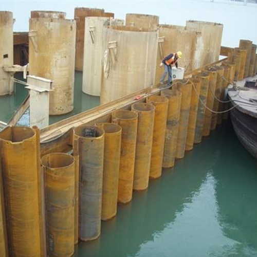 荆门钢护筒现场安装